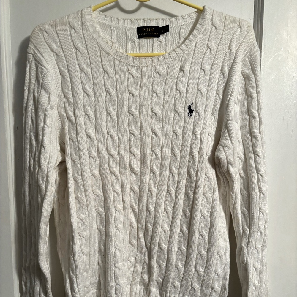 Polo Ralph Lauren White Sweater
